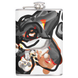 Wolfspucke Flachmann