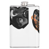 Wolfspucke Flachmann (Rückseite)