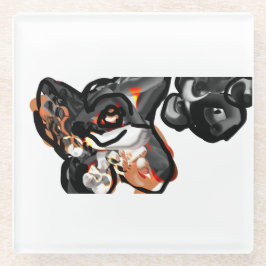 Wolfspucke Glasuntersetzer