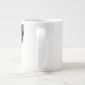 Wolfspucke Jumbo-Tasse (Rückseite)