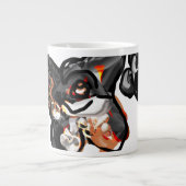 Wolfspucke Jumbo-Tasse (Vorderseite)