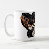 Wolfspucke Kaffeetasse (Links)