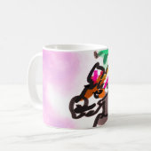 Wolfsrennen im Herbst Kaffeetasse (Vorderseite Links)