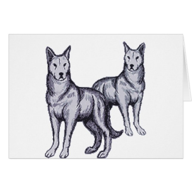 Wolfsrudel (Vorderseite (Horizontal))