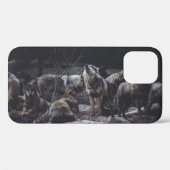 Wolfsrudel Case-Mate iPhone Hülle (Rückseite (Horizontal))