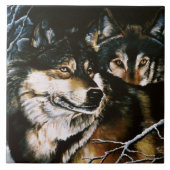 Wolfsrudel Fliese (Vorderseite)