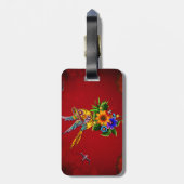 Wolfsrudel Gepäckanhänger (Rückseite vertikal)