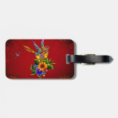 Wolfsrudel Gepäckanhänger (Rückseite horizontal)