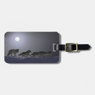 Wolfsrudel gepäckanhänger