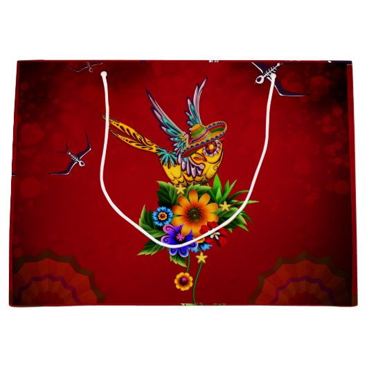 Wolfsrudel Große Geschenktüte (Vorderseite)