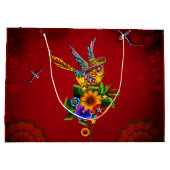 Wolfsrudel Große Geschenktüte (Rückseite)