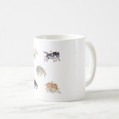 Wolfsrudel Kaffeetasse (VorderseiteRechts)