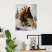 Wolfsrudel Poster (Heimbüro)