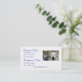 Wolfsrudel-Visitenkarte Visitenkarte (Stehend Vorderseite)