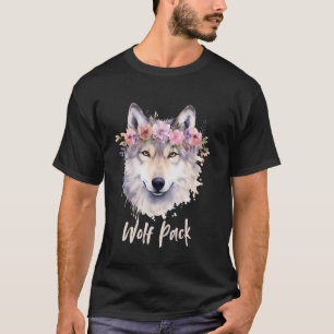 Wolfsrudel Wolf Party Gruppe Designs Geburtstagsmä T-Shirt