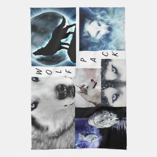 Wolfsrudeltuch Handtuch (Vertikal)