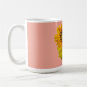Wolfsspinne auf Blumen Kaffeetasse (Links)