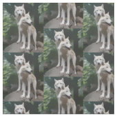 Wolfsstoffe Stoff (Muster)