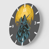 Wolfsuhr Große Wanduhr (Winkel)