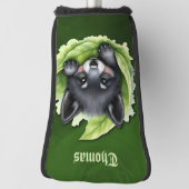 Wolfswelpe im Grünen: Golf Headcover (Rotieren 90)