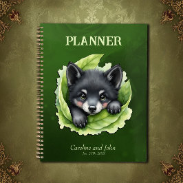 Wolfswelpe im Grünen Planer