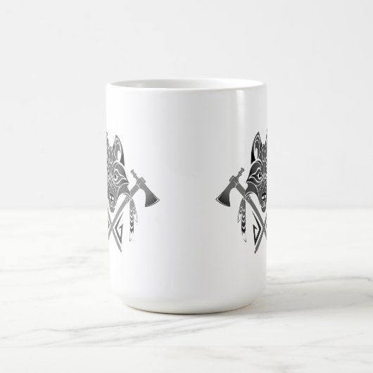 Wolftotem Kaffeetasse (Mittel)