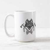 Wolftotem Kaffeetasse (Links)