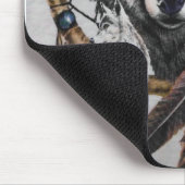 Wolftraumfänger Mousepad (Ecke)