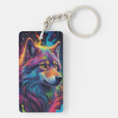 Wolfy Schlüsselanhänger (Rückseite)