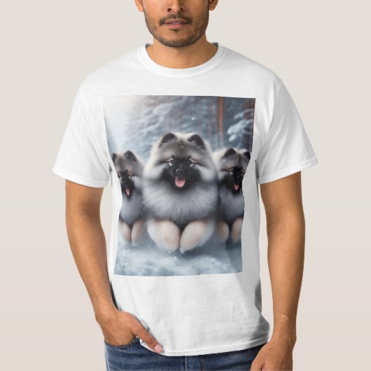 Wolfys adorables T-Shirt (Vorderseite)
