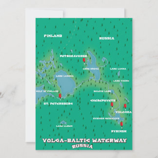 Wolga-Baltic-Wasserstraße Russland