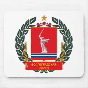 Wolgograd-Wappen Mousepad