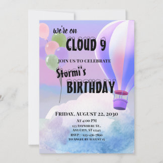 Wolke 9 einladung