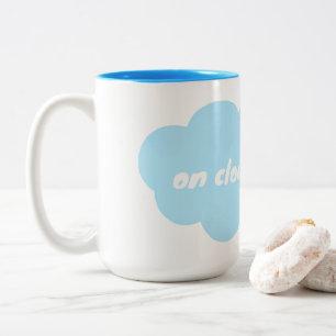 Wolke 9 zweifarbige tasse