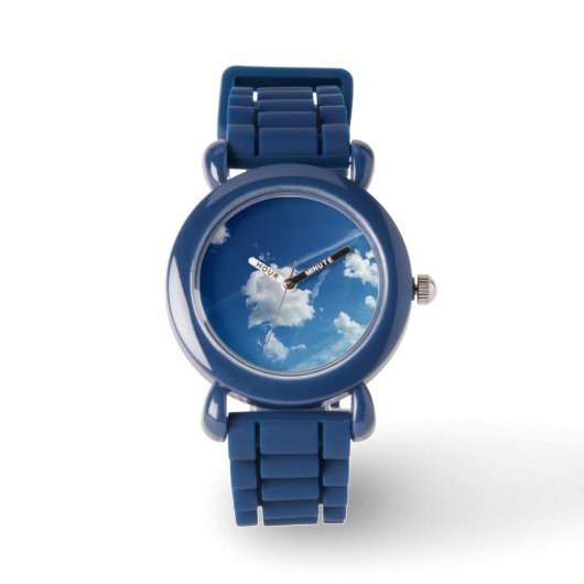 Wolke im Licht Armbanduhr (Vorderseite)