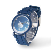 Wolke im Licht Armbanduhr (Winkel)