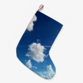 Wolke im Licht Kleiner Weihnachtsstrumpf (Vorderansicht (hängend))