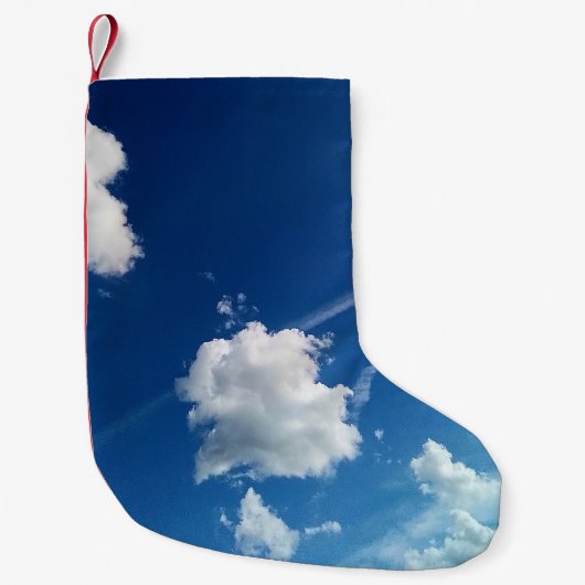 Wolke im Licht Kleiner Weihnachtsstrumpf (Vorderseite)