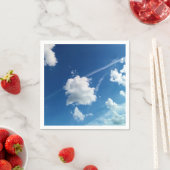 Wolke im Licht Serviette (Beispiel)