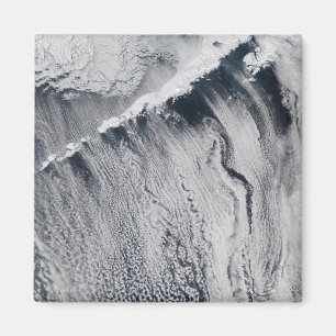 Wolke kopiert sichtbares über den Aleuten Magnet