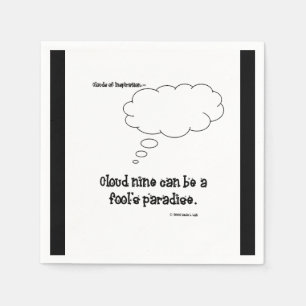 Wolke neun serviette