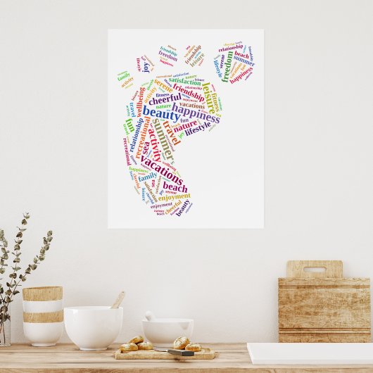 Wolke Poster (Küche)