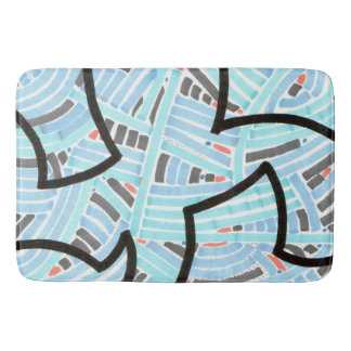 Wolke schließt Badematte ein