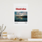 Wolke sieben  poster (Küche)