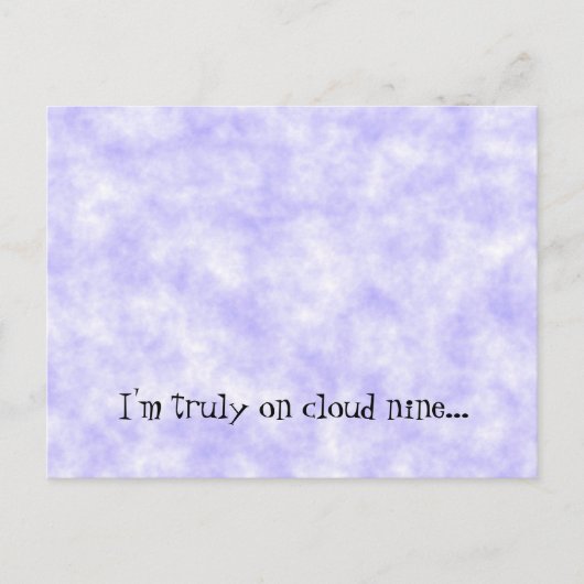 Wolke Sieben Postkarte (Vorderseite)