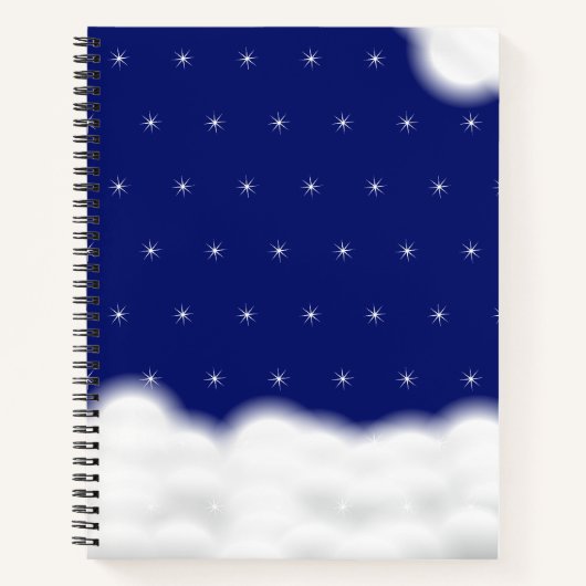 Wolke&Sterne Notizblock (Vorderseite)