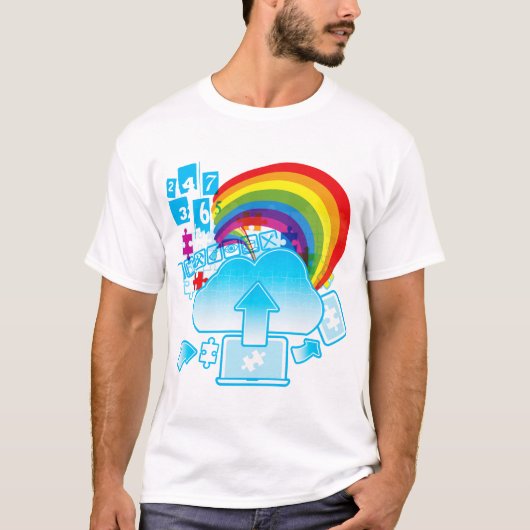 WOLKE T-Shirt (Vorderseite)