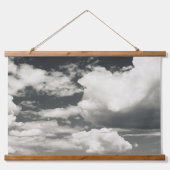 Wolke über Arizona Wandteppich Mit Holzrahmen (Vorne)