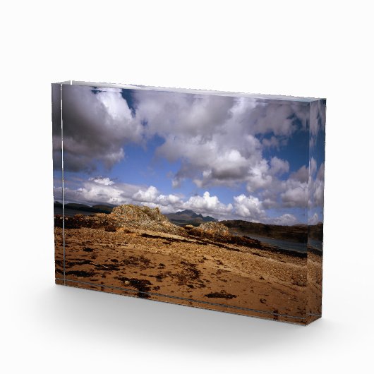 Wolke über Blabheinn Insel Skye Schottland Fotoblock (Rechts)