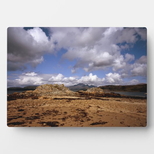 Wolke über Blabheinn Insel Skye Schottland Fotoplatte (Vorderseite)